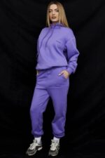 衣類 House of CB スカイパープルフリースバックジョギングパンツ 0N8J947 - Image 3