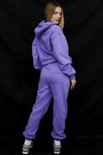 衣類 House of CB スカイパープルフリースバックジョギングパンツ 0N8J947 - Image 4