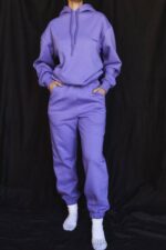 衣類 House of CB スカイパープルフリースバックジョギングパンツ 0N8J947 - Image 5