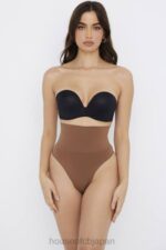 衣類 House of CB スカルプティング ハイウエスト Tバック モカ 0N8J1268 - Image 4