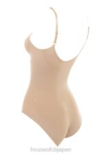 衣類 House of CB スカルプティング フル ブリーフ ボディスーツ アーモンド 0N8J1274 - Image 3