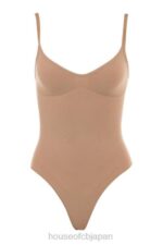 衣類 House of CB スカルプティング フル ブリーフ ボディスーツ カフェオレ 0N8J1273 - Image 3