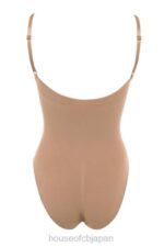 衣類 House of CB スカルプティング フル ブリーフ ボディスーツ カフェオレ 0N8J1273 - Image 5