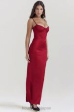 衣類 House of CB ステファニアルビーコルセットマキシドレス 0N8J117 - Image 9