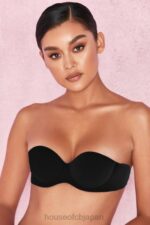 衣類 House of CB ストラップレス バックレス モールド スティッキー ブラジャー - ブラック 0N8J1316 - Image 2