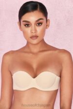 衣類 House of CB ストラップレス バックレス モールド スティッキー ブラジャー - ベージュ 0N8J1317 - Image 2