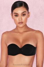 衣類 House of CB ストラップレス バックレス モールド スティッキー ブラジャー - ブラック 0N8J1316 - Image 4