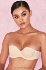 衣類 House of CB ストラップレス バックレス モールド スティッキー ブラジャー - ベージュ 0N8J1317 - Image 4