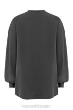 衣類 House of CB ストラータ チャコール ロングスリーブトップ 0N8J784 - Image 6