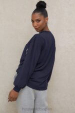 衣類 House of CB ストラータ ネイビー長袖トップ 0N8J787 - Image 14