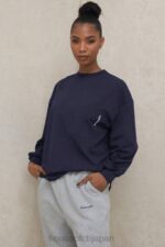 衣類 House of CB ストラータ ネイビー長袖トップ 0N8J787 - Image 10