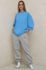 衣類 House of CB ストラータブルー長袖トップ 0N8J785 - Image 2