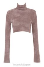 衣類 House of CB スリ ローズ シェニール クロップトップ 0N8J688 - Image 12