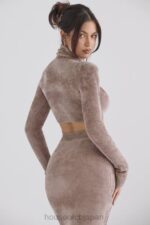 衣類 House of CB スリ ローズ シェニール クロップトップ 0N8J688 - Image 8