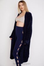 衣類 House of CB セリーヌ ネイビー シェニール スラウチ カーディガン 0N8J1044 - Image 6