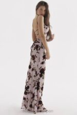 衣類 House of CB セレナ ピンク devore マキシ ドレス 0N8J305 - Image 11