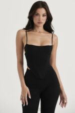 衣類 House of CB ソフィアブラックスカルプティングコルセット 0N8J37 - Image 9