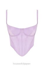 衣類 House of CB タムシンオーキッドサテンコルセット 0N8J57 - Image 3