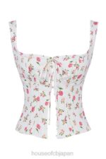 衣類 House of CB チカローズプリントの花柄トップス 0N8J677 - Image 3
