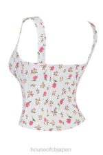 衣類 House of CB チカローズプリントの花柄トップス 0N8J677 - Image 4