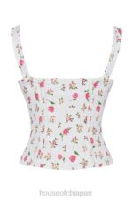 衣類 House of CB チカローズプリントの花柄トップス 0N8J677 - Image 5