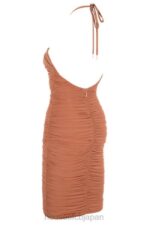 衣類 House of CB ティアラ アンバー シャーリングメッシュ ミディドレス 0N8J607 - Image 8