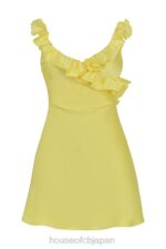 衣類 House of CB ティンク バターカップ サテン フリル ミニドレス 0N8J443 - Image 7