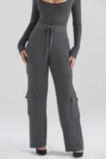 衣類 House of CB ティーチャコールニットユーティリティパンツ 0N8J878 - Image 14