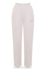 衣類 House of CB ディナ オフホワイト ストレートレッグ スウェット パンツ 0N8J1002 - Image 8