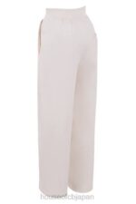 衣類 House of CB ディナ オフホワイト ストレートレッグ スウェット パンツ 0N8J1002 - Image 9