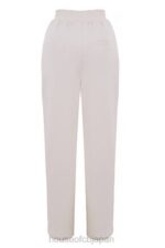 衣類 House of CB ディナ オフホワイト ストレートレッグ スウェット パンツ 0N8J1002 - Image 10