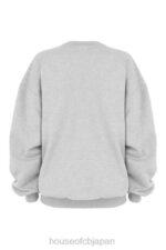 衣類 House of CB トミー グレー オーバーサイズ クルーネック スウェットシャツ 0N8J803 - Image 5