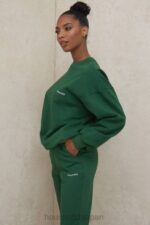 衣類 House of CB トミーグリーン オーバーサイズ クルーネック スウェットシャツ 0N8J798 - Image 15