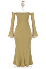 衣類 House of CB ナオミ オリーブ ホルター ミディドレス 0N8J455 - Image 9