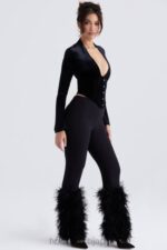 衣類 House of CB ニコレットブラックトリムパンツ 0N8J888 - Image 11