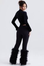 衣類 House of CB ニコレットブラックトリムパンツ 0N8J888 - Image 12