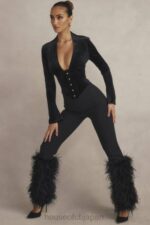 衣類 House of CB ニコレットブラックトリムパンツ 0N8J888 - Image 14