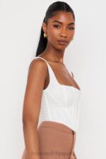 衣類 House of CB ニネッタ ホワイトメッシュコルセット 0N8J89 - Image 13