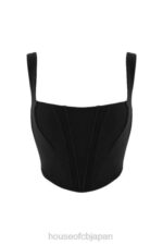衣類 House of CB ニネッタブラックメッシュコルセット 0N8J94 - Image 6