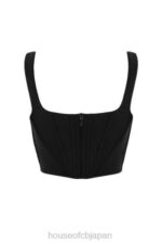 衣類 House of CB ニネッタブラックメッシュコルセット 0N8J94 - Image 8