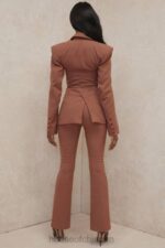 衣類 House of CB ノエラニ モカリネン テーラード フレアパンツ 0N8J974 - Image 13