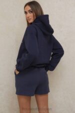 衣類 House of CB ハロー ネイビー オーバーサイズ パーカー 0N8J796 - Image 12