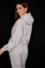 衣類 House of CB ハロー ライトグレー オーバーサイズ パーカー 0N8J725 - Image 11