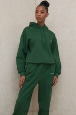 衣類 House of CB ハローグリーンのオーバーサイズパーカー 0N8J794 - Image 2