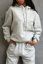 衣類 House of CB ハローグレーのオーバーサイズパーカー 0N8J795 - Image 13