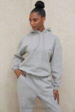 衣類 House of CB ハローグレーのオーバーサイズパーカー 0N8J795 - Image 6