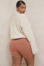 衣類 House of CB ハーレータフィーカバーステッチショーツ 0N8J990 - Image 5