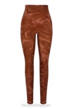衣類 House of CB バイオレット スワール メッシュ レギンス 0N8J967 - Image 3