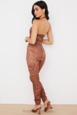 衣類 House of CB バイオレット スワール メッシュ レギンス 0N8J967 - Image 10