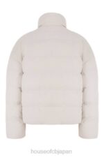 衣類 House of CB ヒーロー アイボリー オーバーサイズ C シェイプ パファー ジャケット 0N8J1046 - Image 10